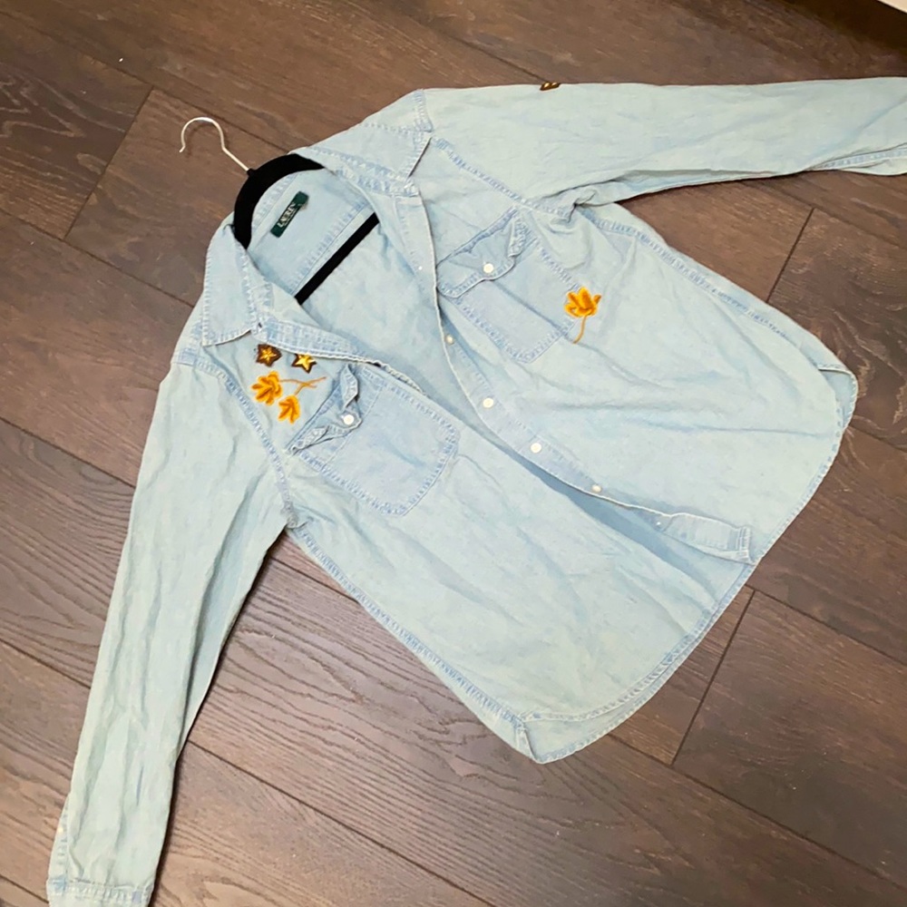 Designer brand Ralph Lauren custom denim